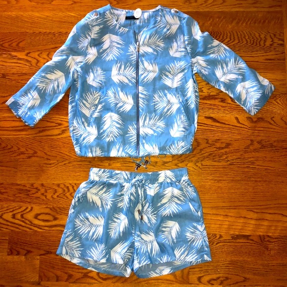 NWT chambray 2 piece set - Picture 7 of 8